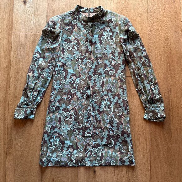 Adorable Chloe print mini dress!NWOT XS